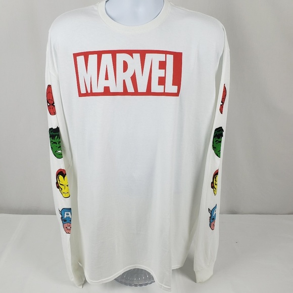 Marvel Other - NWT Marvel Characters XL Long Sleeve Tee Shirt